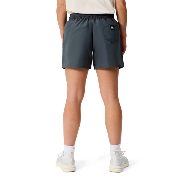 Canterbury Womens Uglies Tactic Shorts Dark Slate Blue - Model Back View