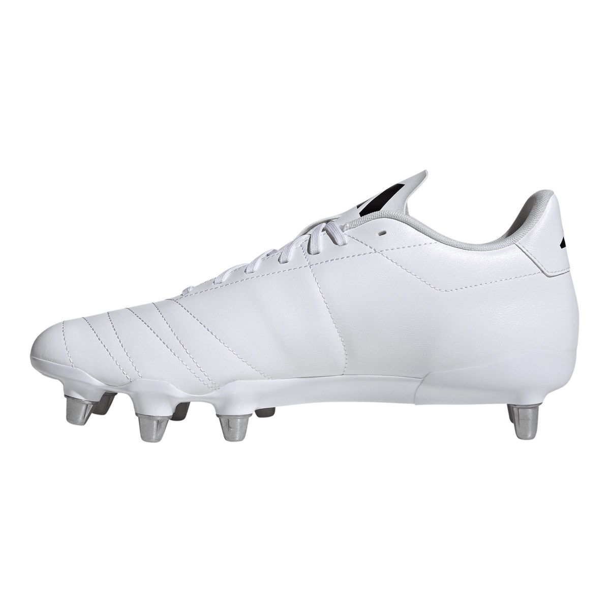 adidas Adults Kakari Soft Ground Rugby Boots White - Outstep