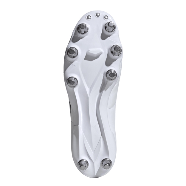 adidas Adults Kakari Soft Ground Rugby Boots White - Soleplate