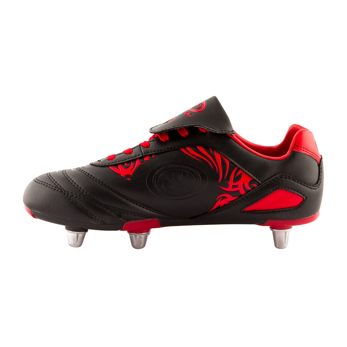 optimum razor kids rugby boots red outstep