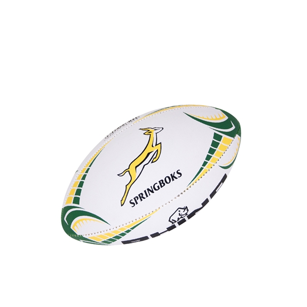 South Africa Supporters Ball White/Green/Gold Midi - Front