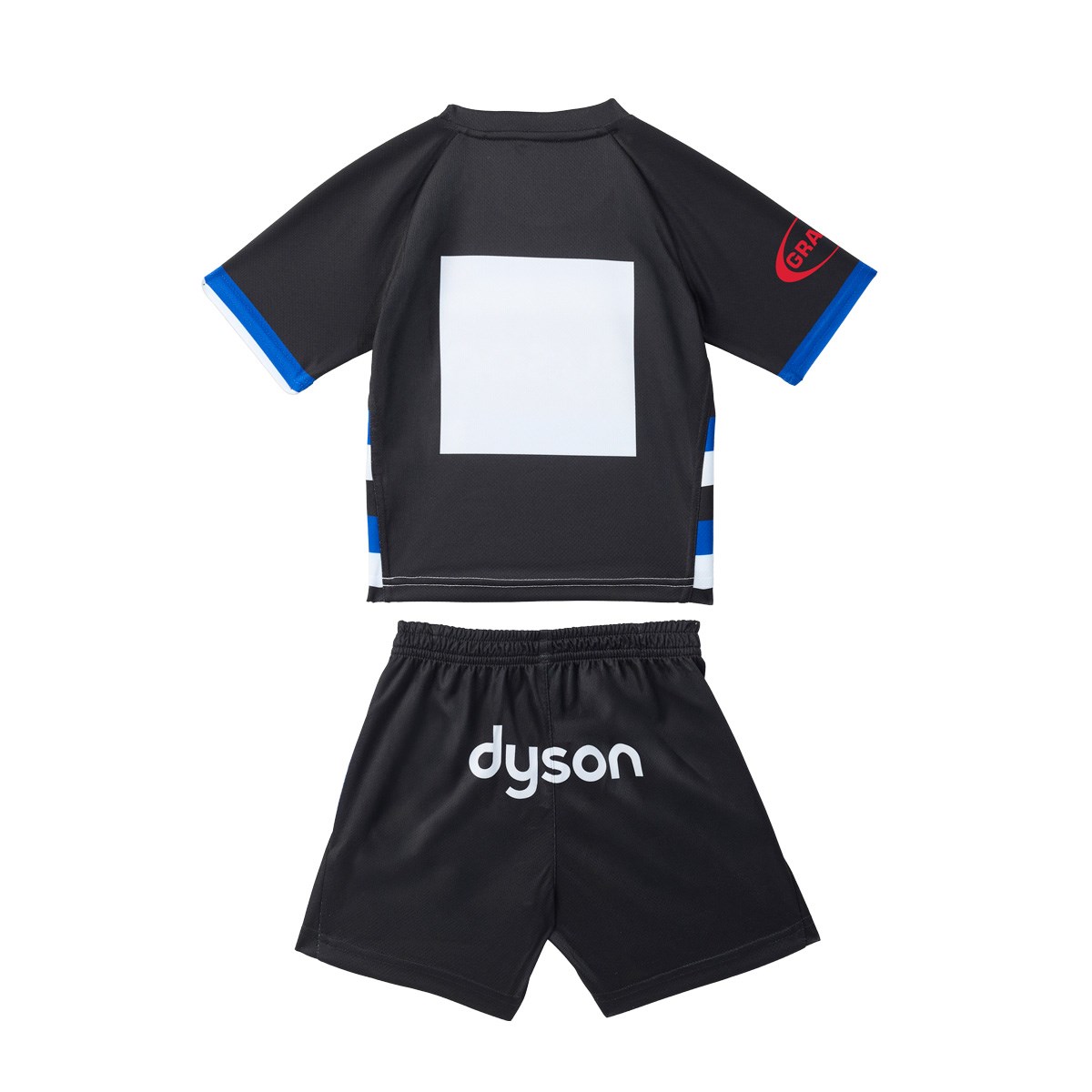 Bath Rugby Infant Home Rugby Kit 26/27 Caviar - Front View