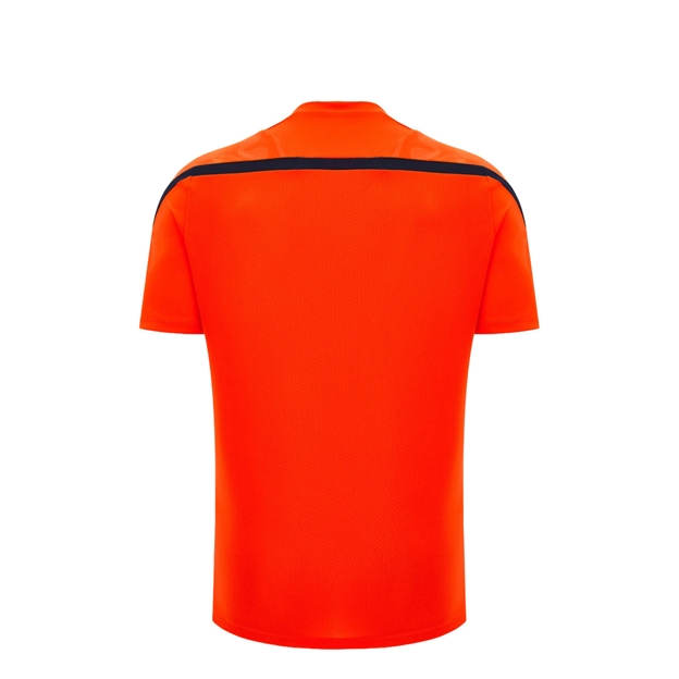 Edinburgh Kids Training T-Shirt 26/27 Orange Navy - Back View