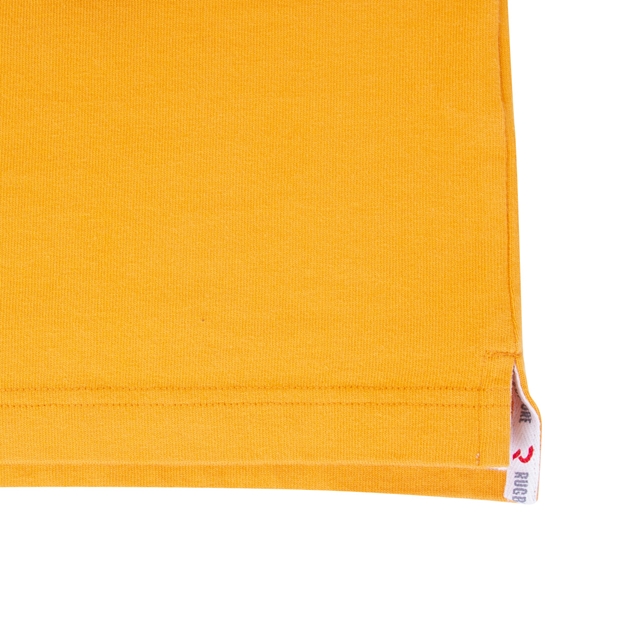 Rugby 1823 Mens Rugby Shirt Long Sleeve Gold - Hem Close-up