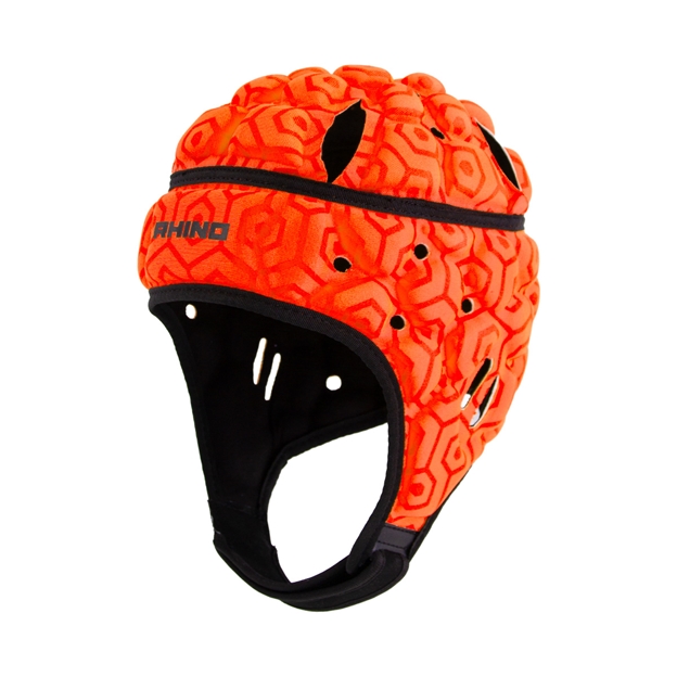 Rhino Adults Pro Headguard Orange - Front View