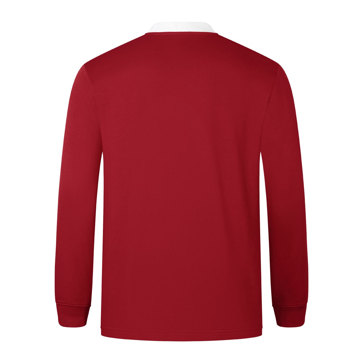British and Irish Lions Long Sleeve Classic Rugby Shirt Red - Front