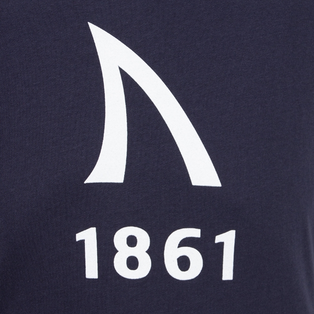 Sale Sharks Adults Travel Cotton T-Shirt 25/26 Navy - Close-up