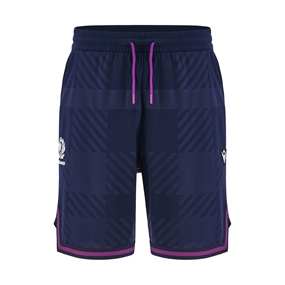 Scotland Mens Training Basketball Shorts 25/26 Navy - Front