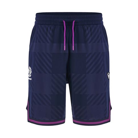 Scotland Mens Training Basketball Shorts 25/26 Navy - Front