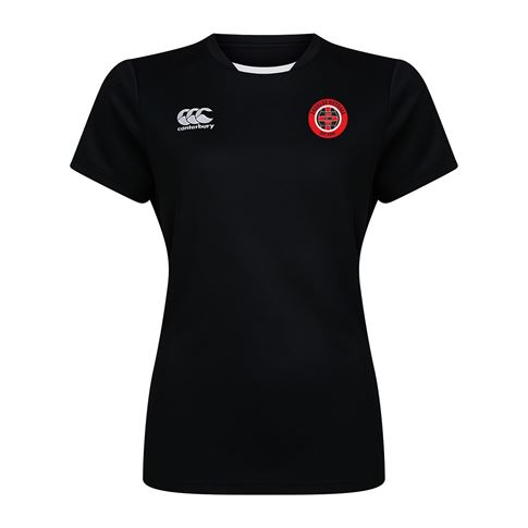 Peebles Netball Club Training T shirt Black – (Optional)