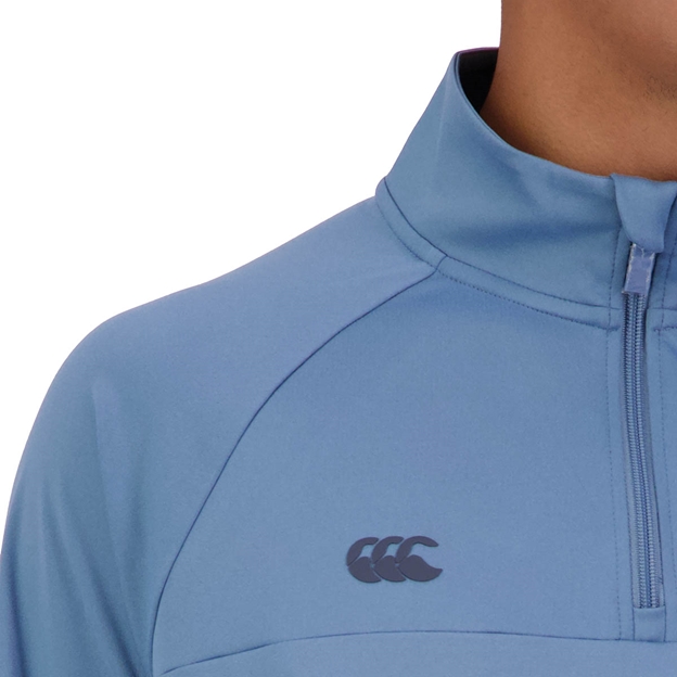 Canterbury Tempo Quarter Zip Sweat - Provincial Blue