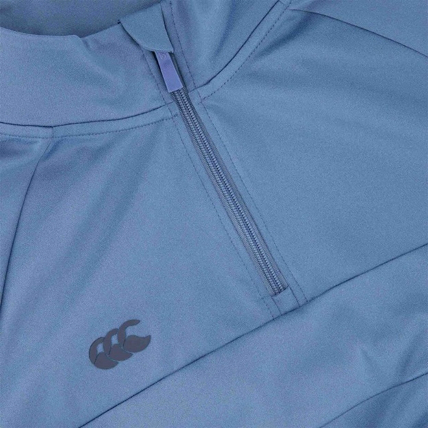 Canterbury Tempo Quarter Zip Sweat Provincial Blue - Zip