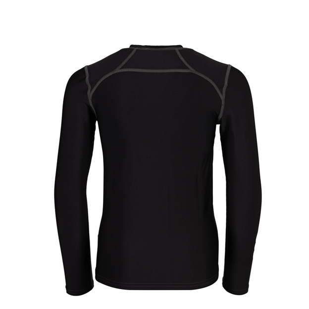 Canterbury Kids Baselayer Training Top Black/White - Back View