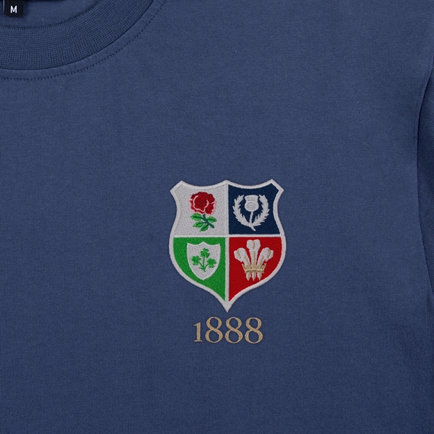 Lions 1888 T-Shirt - Petrol Blue