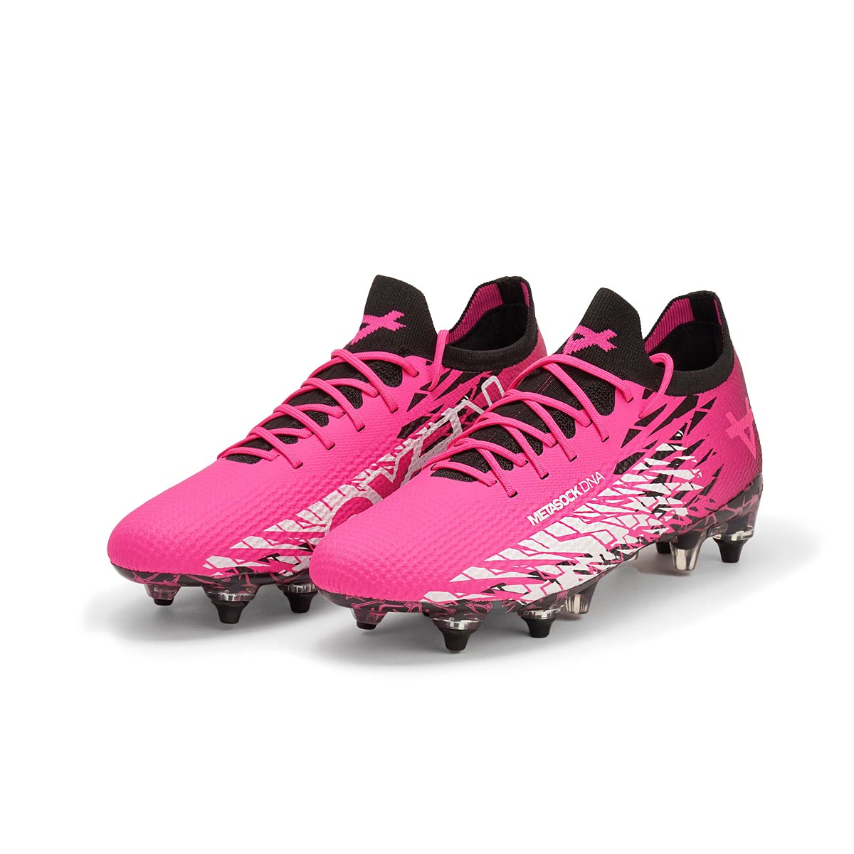 Oxen Adults Metasock AG Pink/Black - Front
