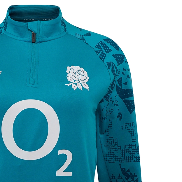 England Womens Performance Midlayer Top 25-26 Reflecting Pond - RFU