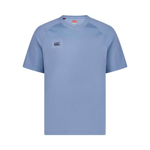 Canterbury Tempo Training T-Shirt Provincial Blue - Front
