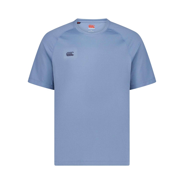Canterbury Tempo Training T-Shirt Provincial Blue - Front