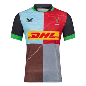 Harlequins Mens Home Rugby Shirt 25/26 - Front