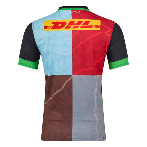 Harlequins Mens Home Rugby Shirt 25/26 - Back
