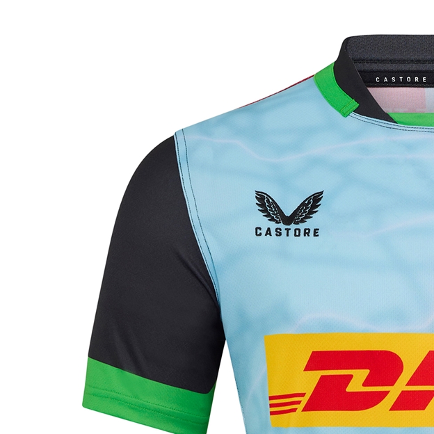 Harlequins Mens Home Rugby Shirt 25/26 - Castore
