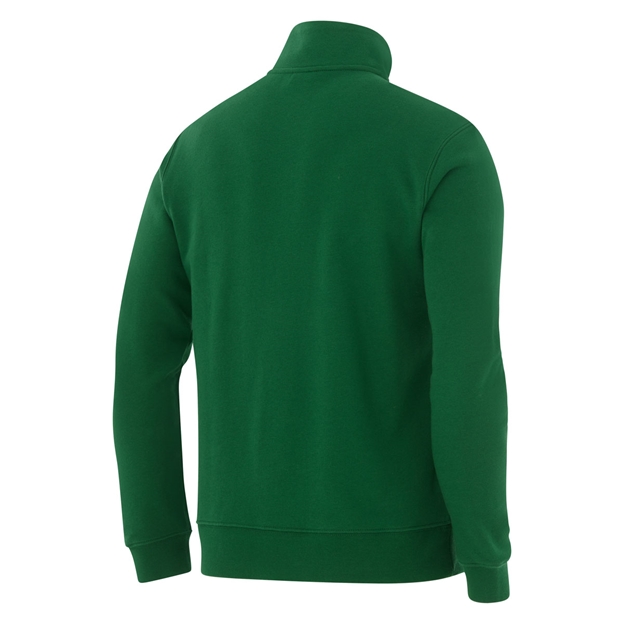 South Africa Springboks Mens Half Zip Sweatshirt 26/27 Gorge Green - Back View
