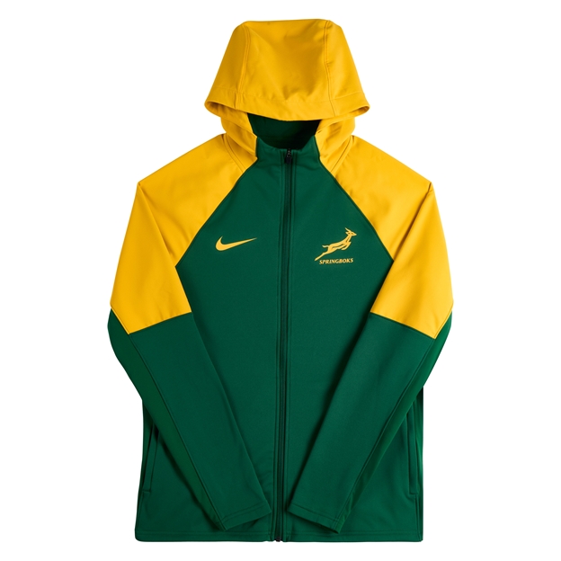 South Africa Springboks Mens Training Hoodie 25/26 - Flat