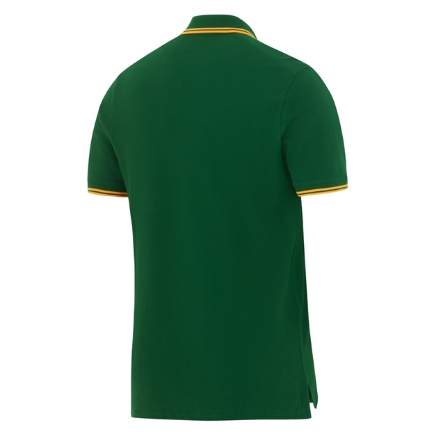 South Africa Springboks Mens Polo 26/27 Gorge Green - Back View