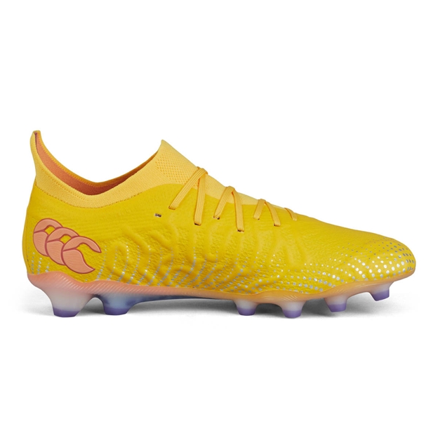 Canterbury Adults Speed Infinite Elite Firm Ground Rugby Boots Yellow - Instep