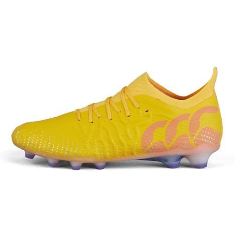 Canterbury Adults Speed Infinite Elite Firm Ground Rugby Boots Yellow - Outstep