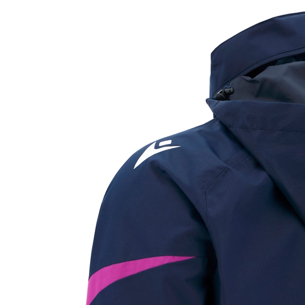 Scotland Junior Waterproof Jacket 25/26 Navy - Shoulder