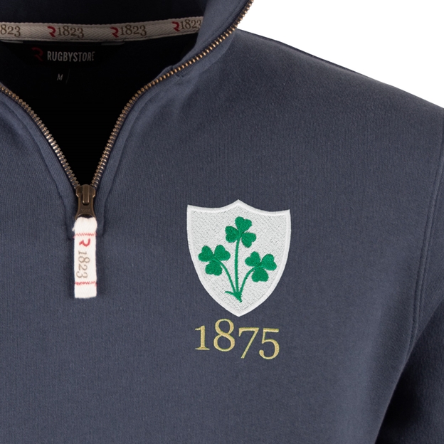 R1823 Ireland 1875 Quarter Zip Top - Petrol Blue