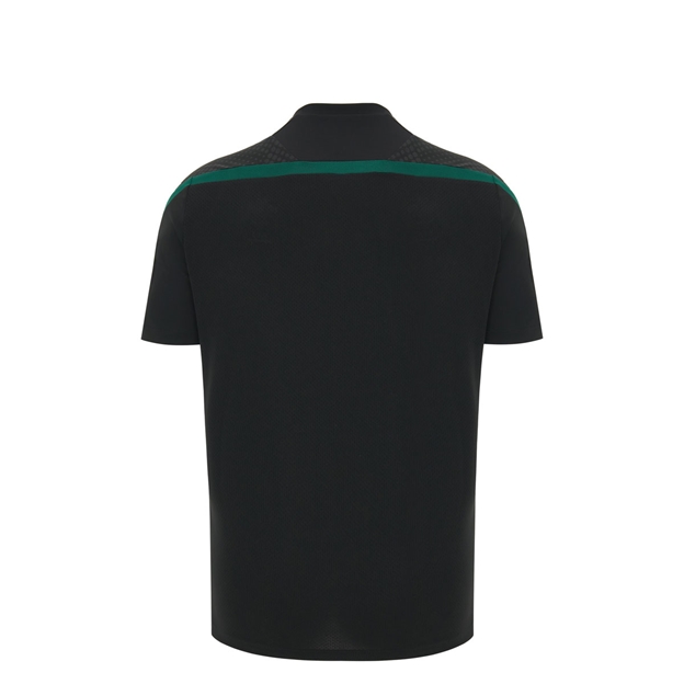 Wales Kids Training T-Shirt 26/27 Black - Back View