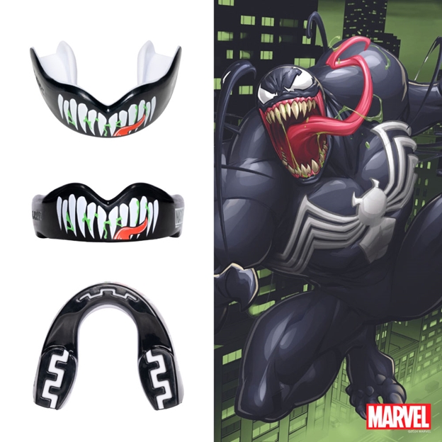 SafeJawz Marvel Venom Mouthguard Character Art 1