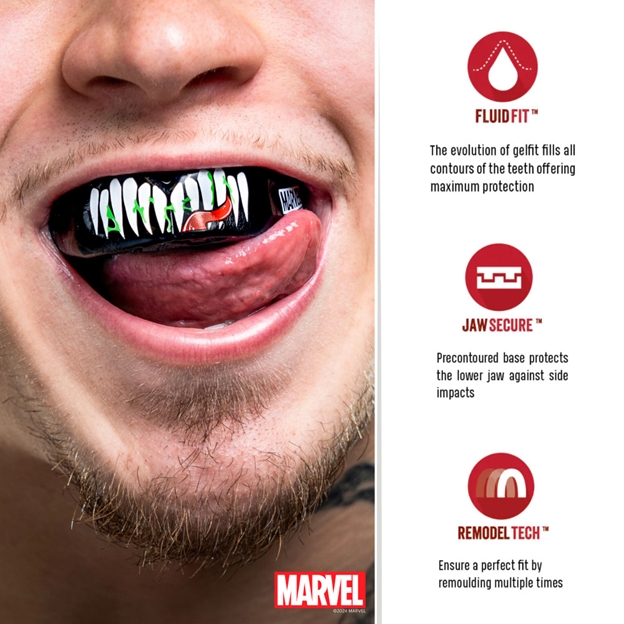 SafeJawz Marvel Venom Mouthguard Feature Image