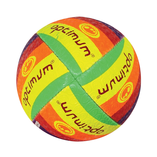 Optimum Rainbow Twister Rugby Ball - Logo