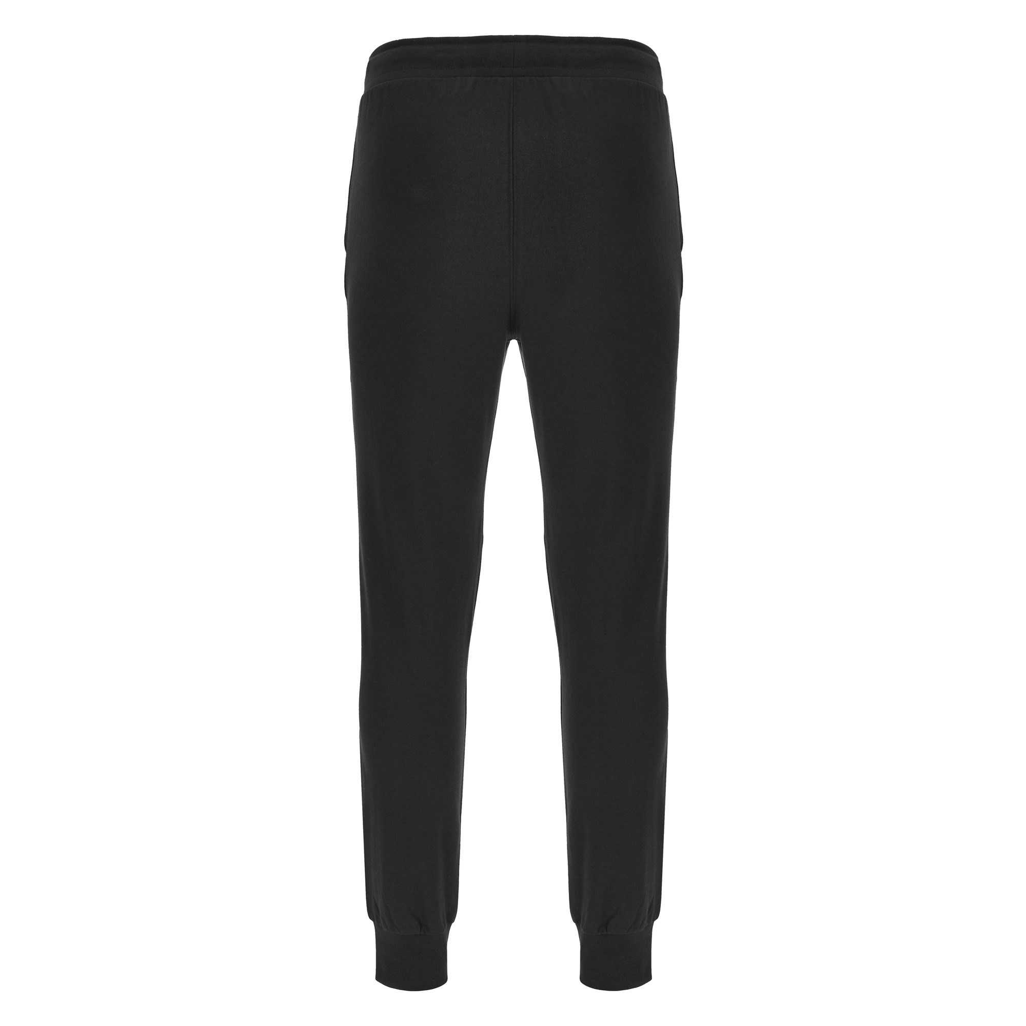 Wales Mens Travel Cotton Pants - Black 2025 - Front