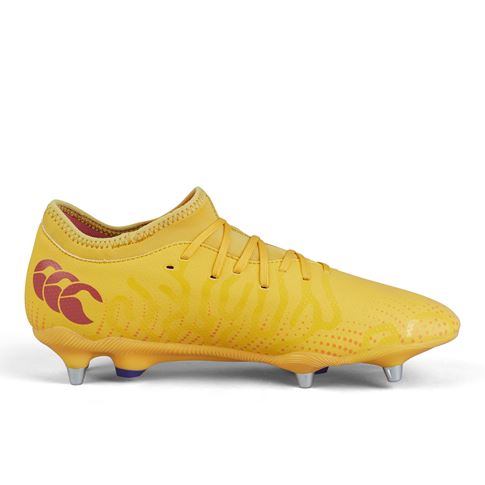 Canterbury Adults Speed Infinite Team Soft Ground Rugby Boots – Yellow
