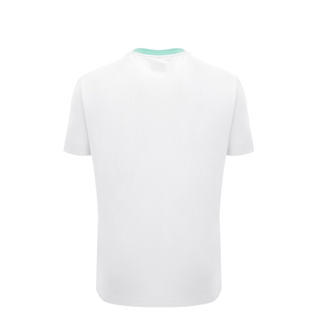 Scotland Mens Travel Cotton T-Shirt - White - Short Sleeve 2025 - Back