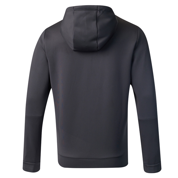England Mens Off Pitch Full Zip Hoodie 26/27 Castore Black - Back View