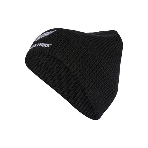 Black Ferns Woolie Beanie Black 25/26 - Front
