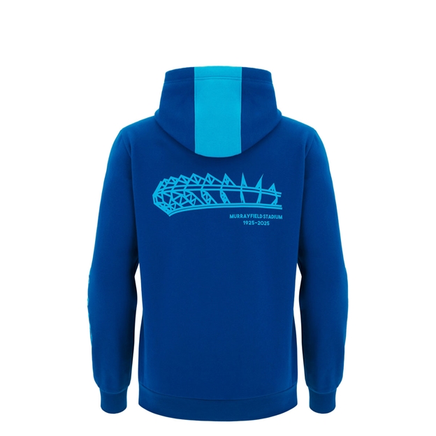 Scotland Junior Cotton Hoodie 25/26 Navy - Back