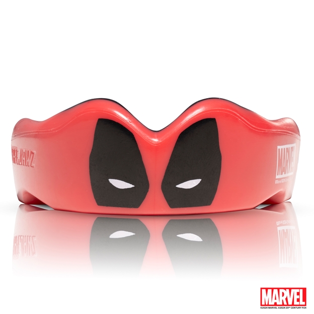 SafeJawz Marvel Deadpool Mouthguard Front