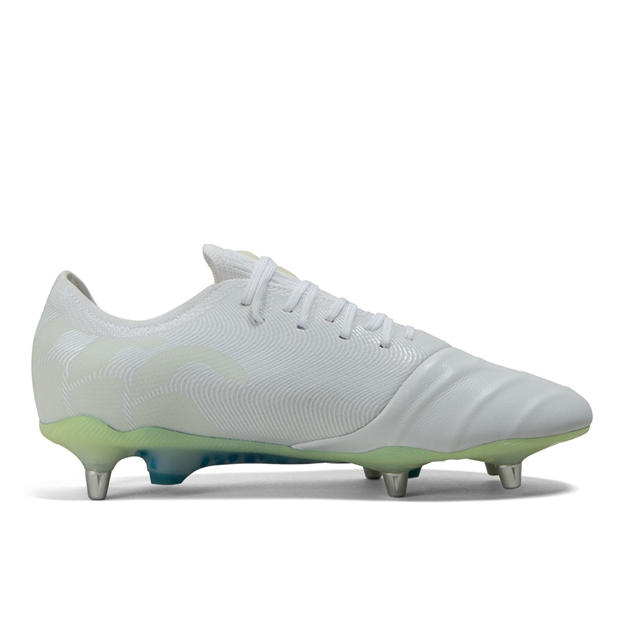 Canterbury Adults Phoenix Genesis Elite Soft Ground Rugby Boots White - Instep