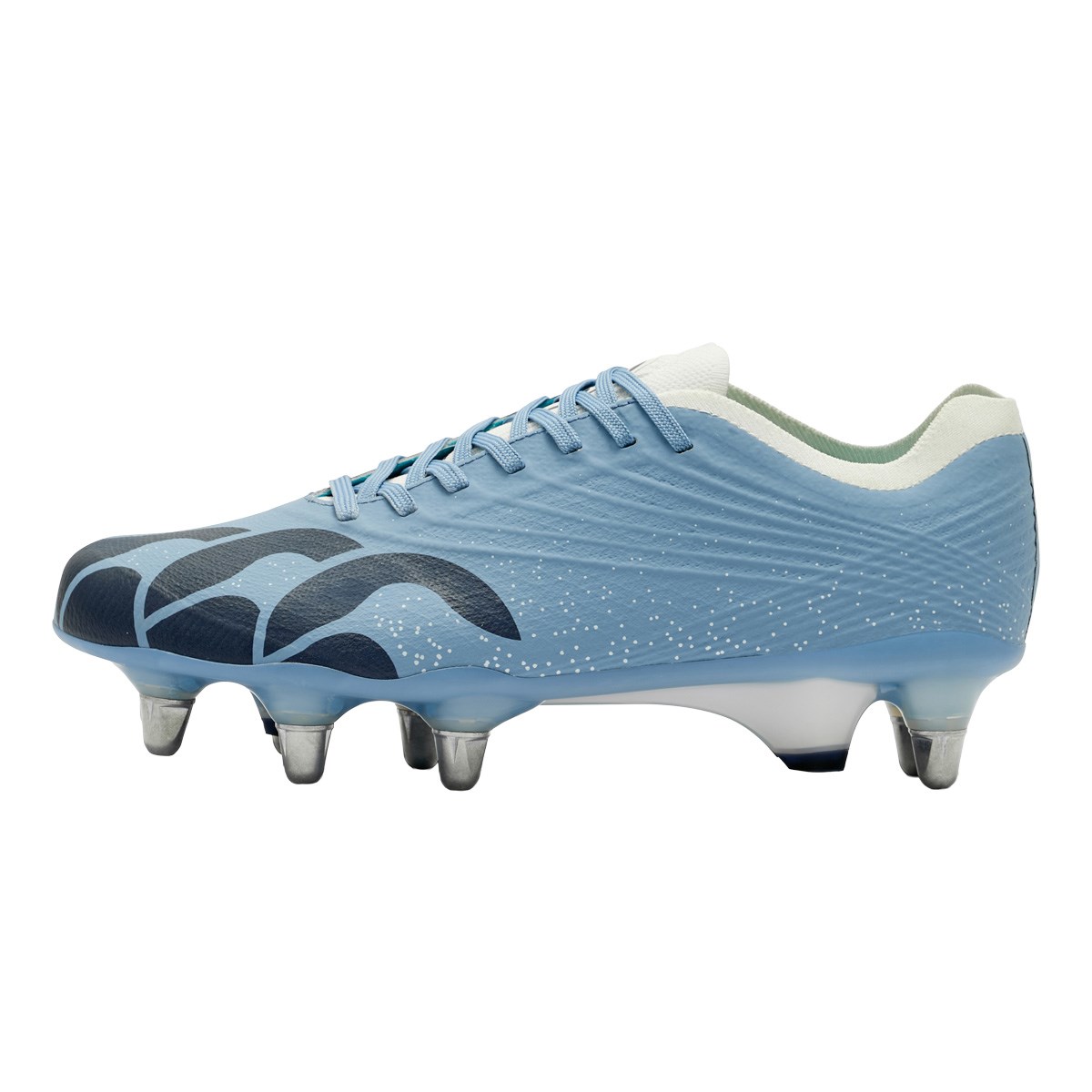 Canterbury Adults Stampede Groundbreak Elite Soft Ground Rugby Boots – Mountain Spring Blue