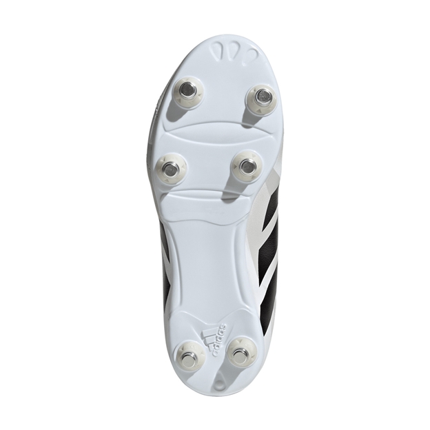 adidas Kids Soft Ground Rugby Boots White - Soleplate