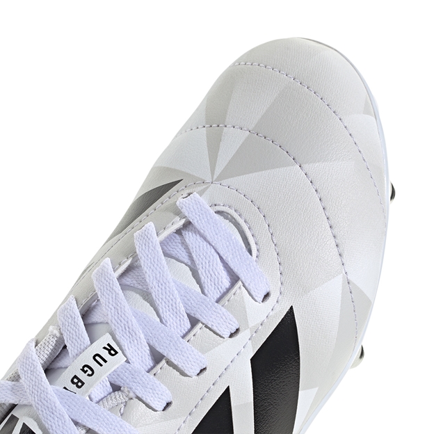 adidas Kids Soft Ground Rugby Boots White - Toe