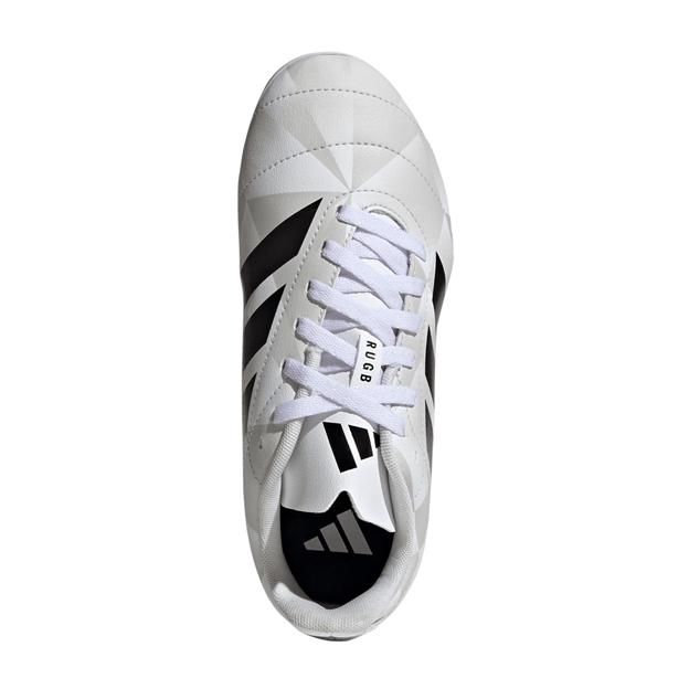 adidas Kids Soft Ground Rugby Boots White - Top