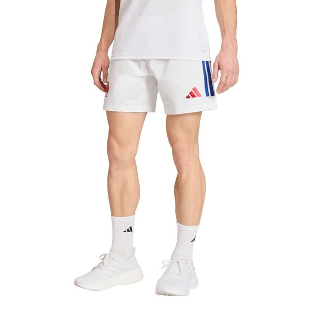 France Mens Home Rugby Shorts 25/26 - White