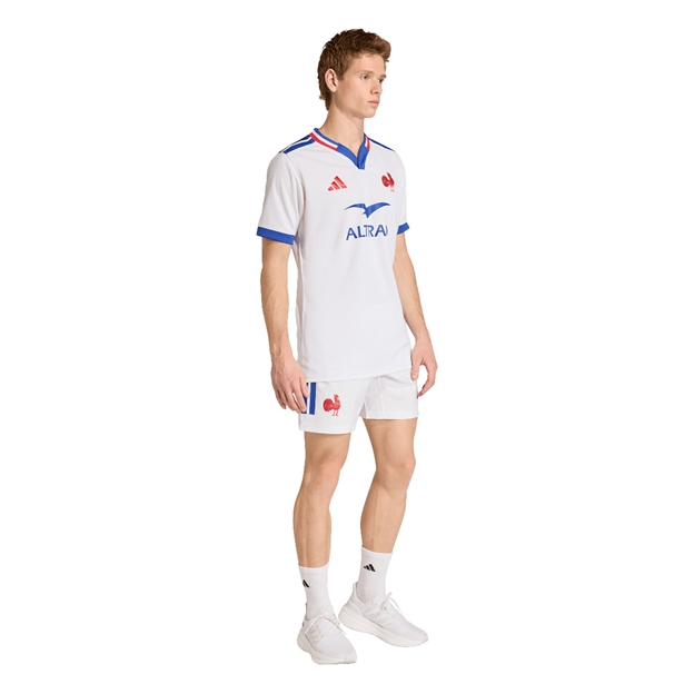 France Mens Home Rugby Shorts 25/26 - White